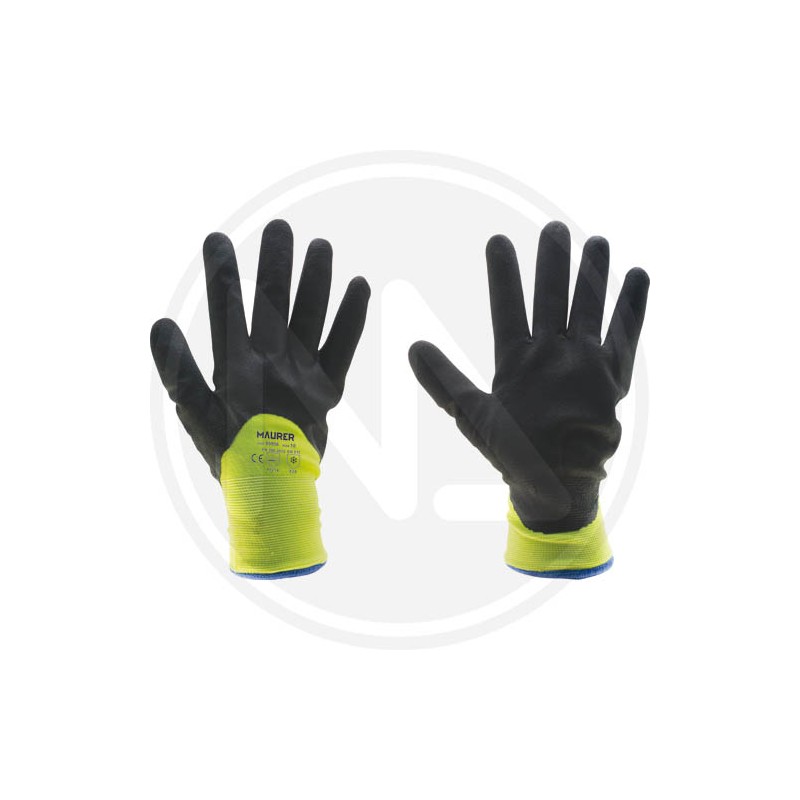 NITRIL WORK GLOVES "WINTER N" MAURER