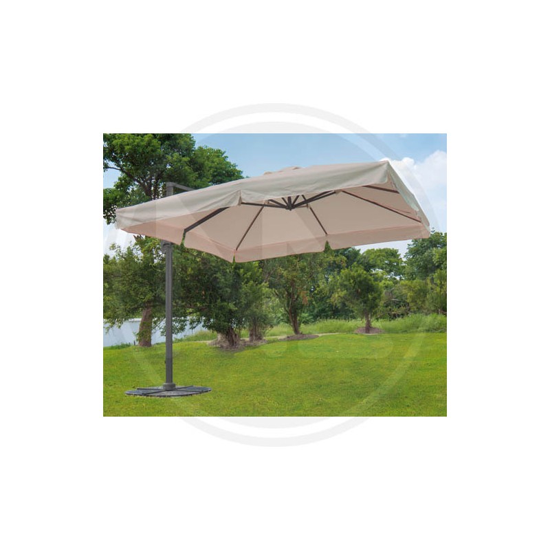 ALUMINIUM LATERAL GARDEN UMBRELLA "CALPE" PAPILLON