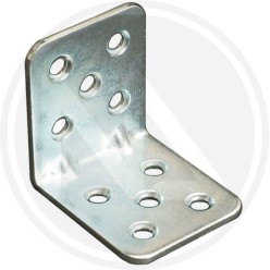 PIASTRA PER TRAVI PIEGATA NERVATA ZINCATA BIANCA L 40ZB