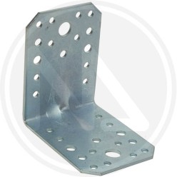 PIASTRA PER TRAVI PIEGATA NERVATA ZINCATA BIANCA L 65ZB