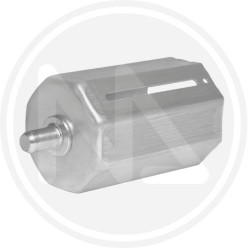 CALOTTA OTTAGONALE NERVATA CON PERNO