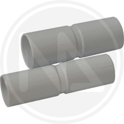 MANICOTTO CILINDRICO TUBO-TUBO IN PVC