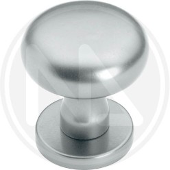 POMOLO PER PORTONE IN ALLUMINIO ARGENTO