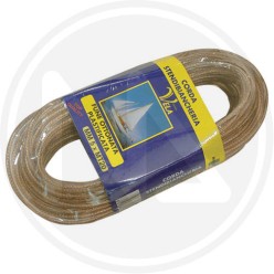 Rope FOR CLOTHES HANGER In brass-plated steel-pvc TRANSPARENT
