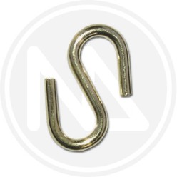 gancio a "s" NICHELATO PER catenA appendiQUADRI