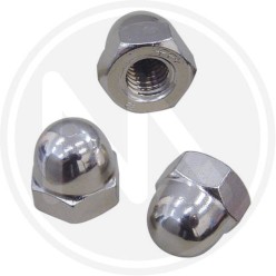 zincplated cap nuts