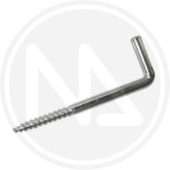 zincplated screw square hook