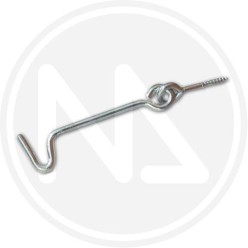 ZINCPLATED Doortoppers screw hook