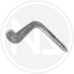 zincplated single wing Screw hook