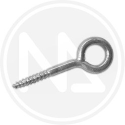 zincplated screw eyes