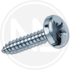 VITI per metallo ZINCATE AUTOFILETTANTI TC CR 3,5 mm.