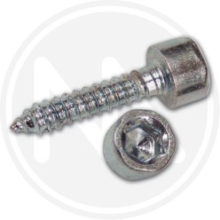 zincplated sftapping metal screws hex head set