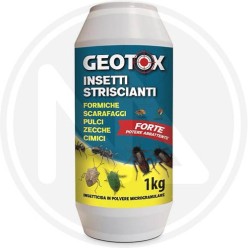 INSETTICIDA POLVERE PER SCARAFAGGI E FORMICHE "GEOTOX" KOLLANT