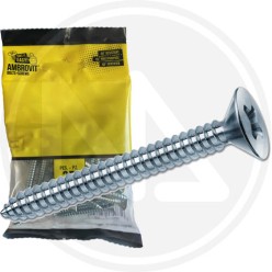GALVANIZED SELF-TAPPING SCREWS for metal TSP CR in blister