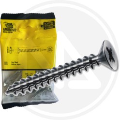 viti per TRUCIOLARE tsp CR zincate in blister 15 pz AMBROVIT