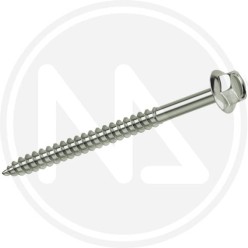 SCREWS for chromiting galvanized wood SELF-THREADING te 6.5 mm.