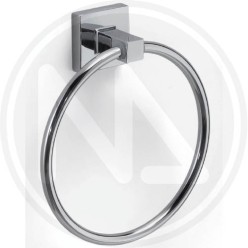 PORTA SALVIETTE ad anello CROMATO "OLIMPO" GEDY