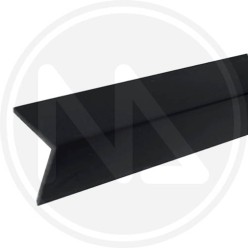 PROFILO PVC NERO "ANGOLARE"