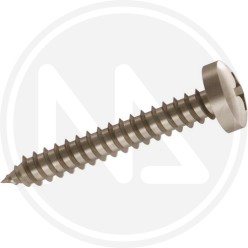 SCREWS FOR METAL CROSS TC INOX A2 4,2 MM