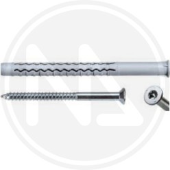 NYLON DOWEL EXTENDED SCREW TX MU-XL MAURER plus
