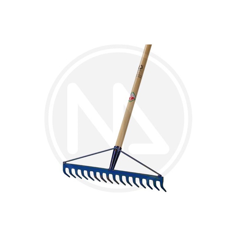 ZINC RAKE WITH FSC WOODEN HANDLE PAPILLON