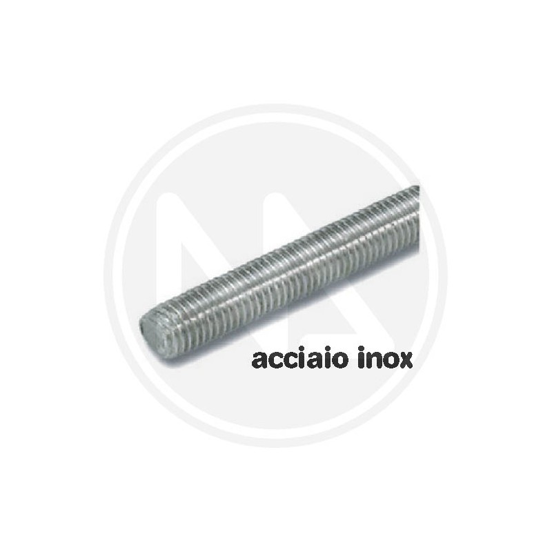 stainless steel threaded bar 1 mt