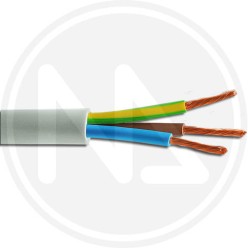 white electric cable rubber similar