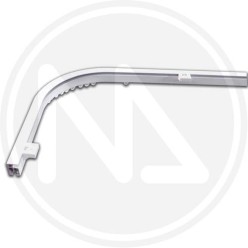 curve for aluminium curtain rod
