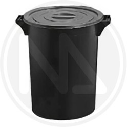 BIDONe per rifiuti in PVC rigeneratO