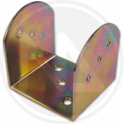 staffa PER TRAVI AD "U" IN ACCIAIO tropicalizzato