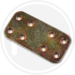 PIASTRA PER TRAVI diritta in acciaio tropicalizzato L 30T