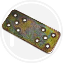 PIASTRA PER TRAVI dirittA in acciaio tropicalizzato L 30T