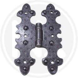 wrought iron hinge with vertical flat wing "332"