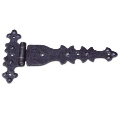 wrought iron hinge with horizontal flat wing "420"