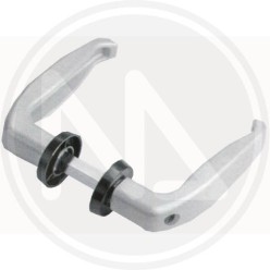 MANIGLIA per infissi IN alluminio GRIGIO "210"