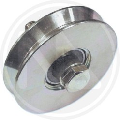 wheel with bolt 1 c. v groove for gates "300"