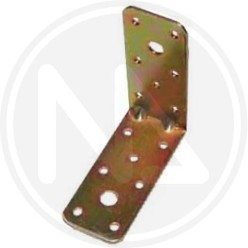 PIASTRA PER TRAVI piegata nervata IN ACCIAIO ZINCO+ L 40T