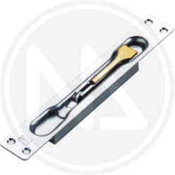 CATENACCIO A LEVA in acciaio zincato "704-B" LEVA OTTONE