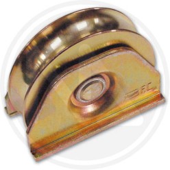 wheel with u groove for gates "332"