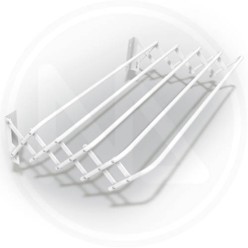 wall clothes horse accordion "brio super" GIMI