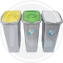 SEPARATE WASTE COLLECTION "SPACE SAVING 35lt" TRIS