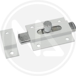 white VARNISHED transverse bolt "812" MINUTEX