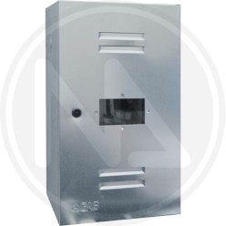 box seat for gas meter zinc coated