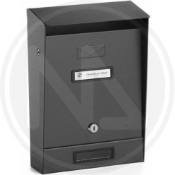 postbox for external use "10.202 GRIGIO FERRO"