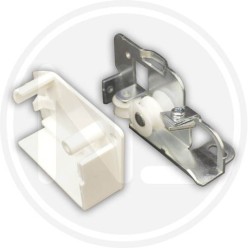 straight guides for curtain rod "M510"