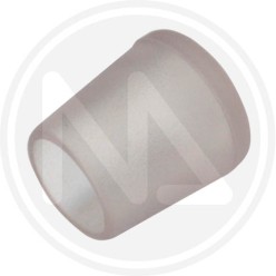 TRASPARENT ROUND EXTERNAL RUBBER TIP