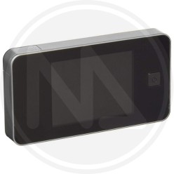 spioncino digitale "cromo satinato" con telecamera