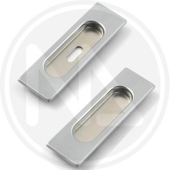 handle for sliding door chrome RECTANGULAR recess