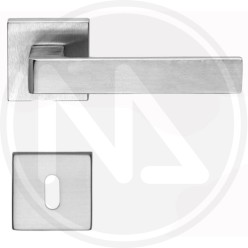 CHROME POLISHED DOOR HANDLE "CAPRI"