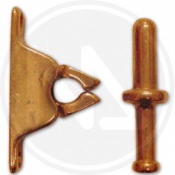 brass doorstop with plier
